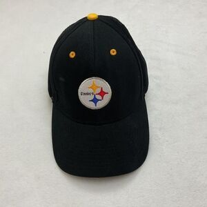 Pittsburgh Steelers NFL Hat‎ Adjustable  Black & Yellow  100% Cotton
